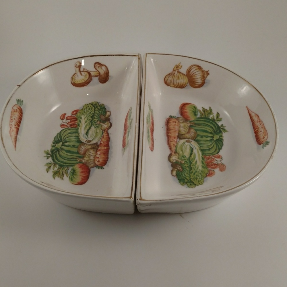 Colorful French Country Divided Dishes
